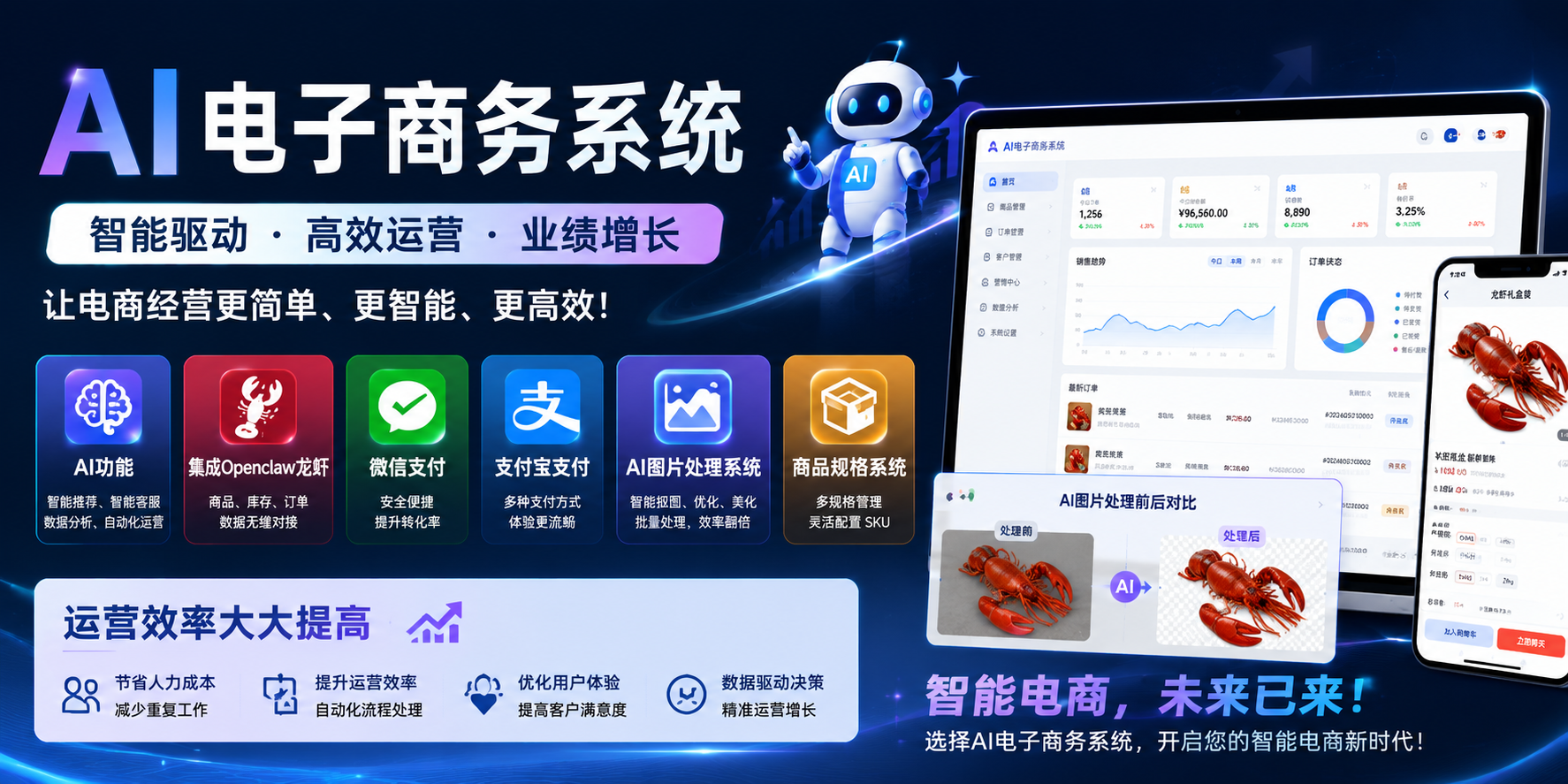 一个人抵一个团队：全新“全链路 AI 电商系统”正式上线